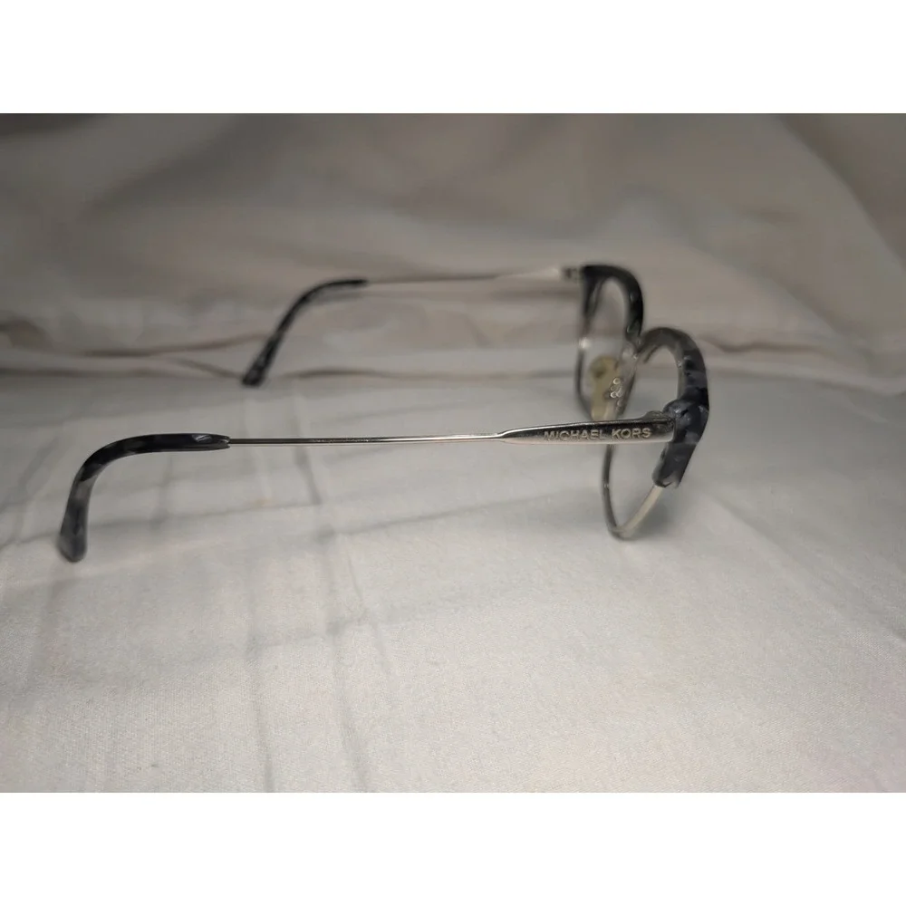 Michael Kors Eyeglasses Womens Black Gray Marble MK3023T Galway 52-16-140